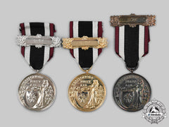 Canada. A Lot Of Three Canadian Branch St. John Ambulance Association Meritorious First Aid Medals