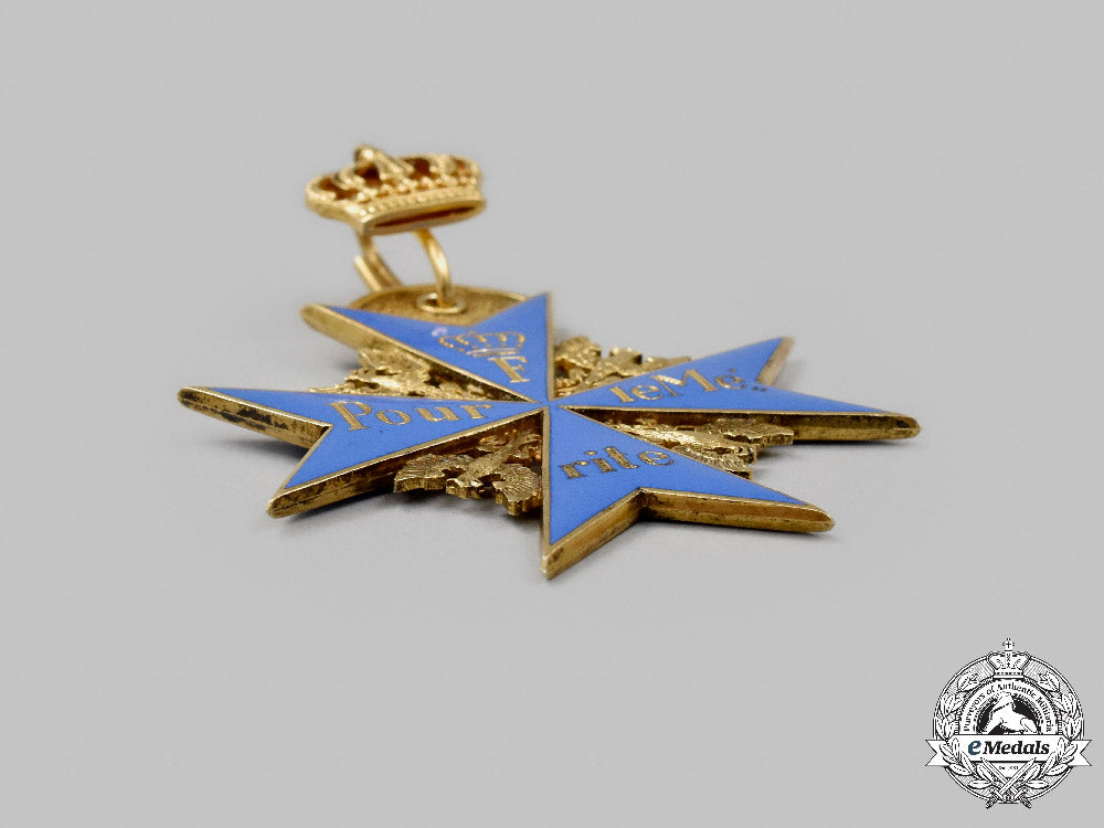 prussia,_kingdom._a_pour_le_mérite_with_crown_decoration,_by_rothe,_c.1925_c2021_670_mnc8237_1