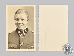 Germany, Ss. A Wartime Postcard Of Ss-Standartenführer Fritz Klingenberg