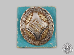 Germany, Third Reich. A Reichsnährstand Bavaria 40-Year Long Service Badge In Silver, With Case
