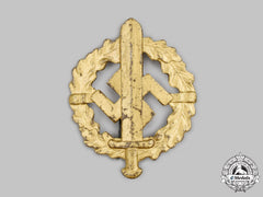 Germany, Sa. A Sa Sports Badge, Gold Grade, By Otto Fechler