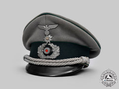 Germany, Heer. An Administrative Gebirgsjäger Officer’s Visor Cap