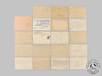 croatia,_independent_state._a_lot_of_eighteen_postcards_and_one_envelope,_c.1941-1944_c2021_752_mnc0617_1