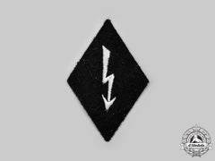 Germany, Ss. A Waffen-Ss Signals Personnel Sleeve Diamond