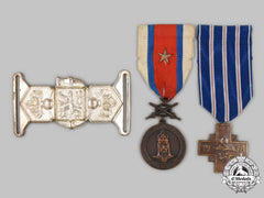 Czechoslovakia, Republic. A Lot Of Medals & Insignia