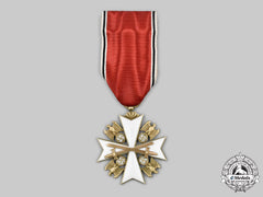 Germany, Third Reich. An Order Of The German Eagle, V Class Cross With Swords, By C.f. Zimmermann