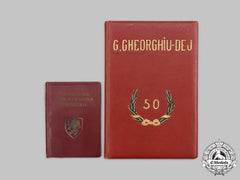 Romania, Republic. Two Documents From The Personal Estate Of Gheorghe Gheorghiu-Dej
