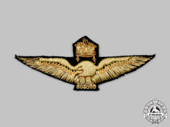 Hungary, Kingdom. A Royal Hungarian Air Force Pilot’s Badge, Cloth Version