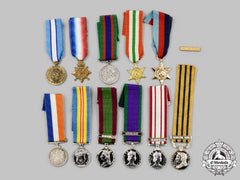 United Kingdom, Canada, United Kingdom. A Lot Of Twelve Miniature Awards