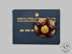 Romania, Republic. An Order For The Defence Of The Homeland, I Class, Belonging To Gheorghe Gheorghiu-Dej