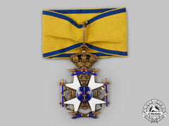 Sweden, Kingdom. A Royal Order Of The Sword, Commander With Ball Finials, C.1950