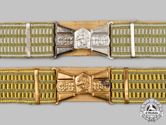Czechoslovakia, Socialist Republic. Two People's Army Belts