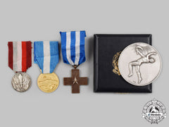 Italy, Kingdom, Republic. Four Awards