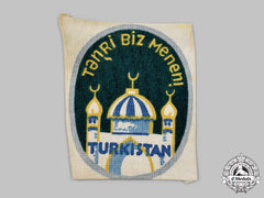 Germany, Wehrmacht. A 162Nd Turkestan Division Volunteer’s Sleeve Insignia, Third Pattern