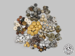 Germany, Third Reich. A Large Mixed Lot Of Buttons
