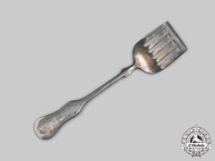 Germany, Third Reich. A Silver Asparagus Server From The Tableware Service Of Dr. Hans Frank, By Arthur Krupp