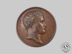 France, Napoleonic Kingdom. A Napoleon Bonaparte (Emperor Napoleon I) Conquest Of Dalmatia Medal 1806