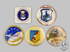 United States. A Lot Of Five Air Force (Usaf) And Navy (Usns) Insignia Badges