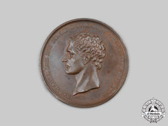 France, Italy. A President Of The Italian Republic Napoleon Bonaparte Medal 1803