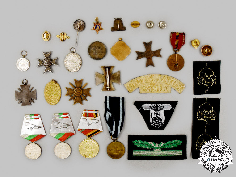 germany,_bulgaria,_finland,_hungary,_poland,_romania,_russia,_united_kingdom,_united_states._lot_of_twenty-_nine_mostly_post-1945_manufactured_items_c2021_985emd_2455