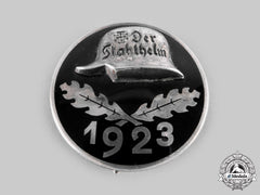Germany, Der Stahlhelm. A 1923 Membership Badge, Large Version, By Stahlhof Magdeburg