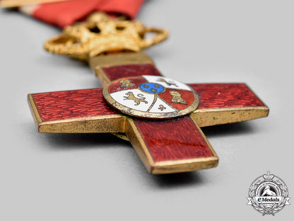 spain,_kingdom._an_order_of_military_merit,_i_class_cross(_red_distinction),_c.1920_c20223_mnc5359