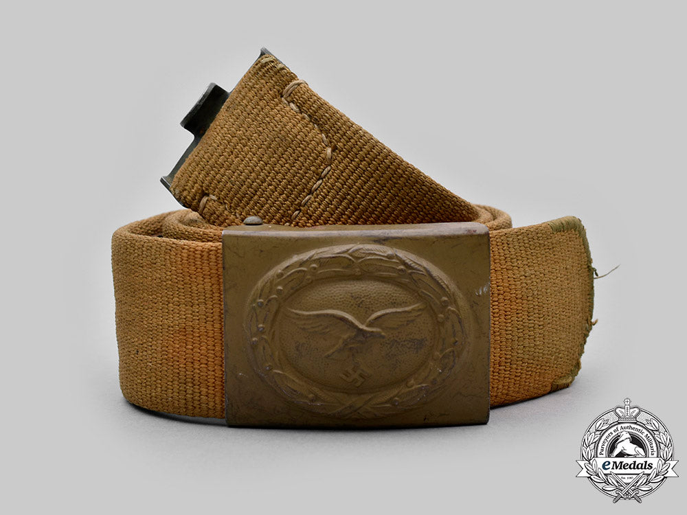 germany,_luftwaffe._a_luftwaffe_em/_nco’s_tropical_belt_and_buckle_c20231_mnc4067