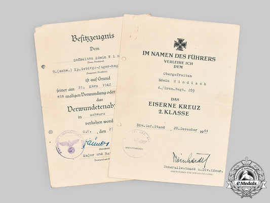 germany,_heer._a_pair_of_award_documents_to_obergefreiter_edwin_windisch_c20235_mnc9701_1