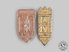Germany, Hj. A Pair Of Commemorative Badges
