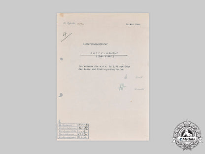 germany,_ss._a_promotion_memo_to_richard_walther_darré,_from_the_desk_of_heinrich_himmler_c20240_mnc9715_1