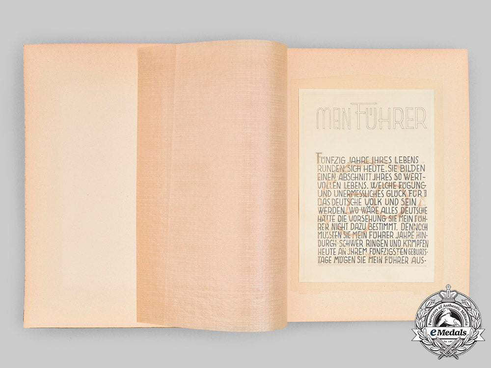 germany,_third_reich._a_tribute_art_book_for_ah’s50_th_birthday,_owned_by_ss-_oberführer_karl_herwig_c20244_mnc9557_1