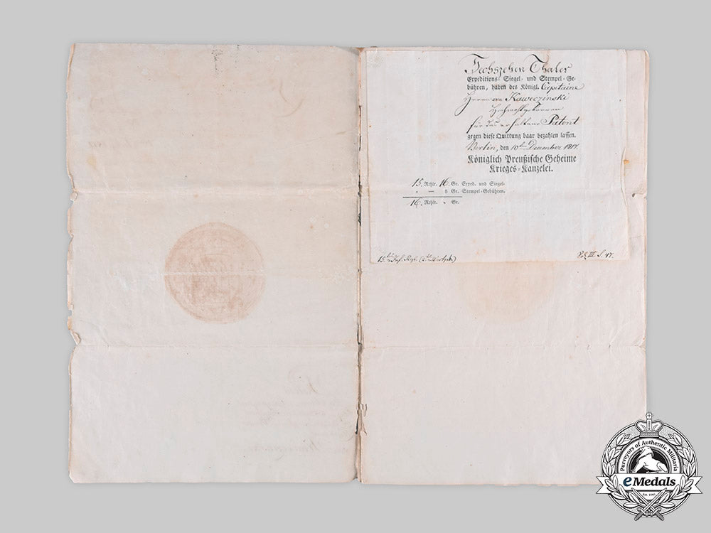 prussia,_kingdom._a_promotion_certificate_to_captain_signed_by_king_friedrich_wilhelm_iii,1817_c20282_emd2924_1
