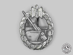 Germany, Kriegsmarine. A Coastal Artillery War Badge By Schwerin & Sohn