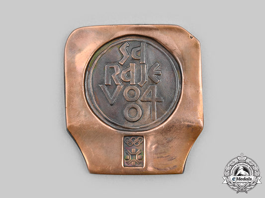 yugoslavia,_republic._a_yugoslavian_socialist1984_sarajevo_winter_olympics_participant’s_medal_c20307_mnc0156_1