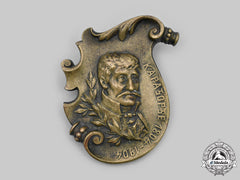 Serbia, Kingdom. A Bronze Karageorge Plaque, 1804-1904