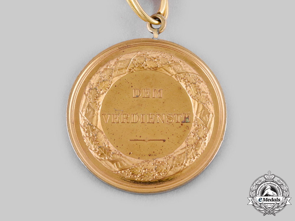 mecklenburg-_schwerin,_grand_duchy._a_friedrich_franz_ii_bronze_merit_medal,_with_case,_by_kullrich,_c.1900_c20314_emd1854