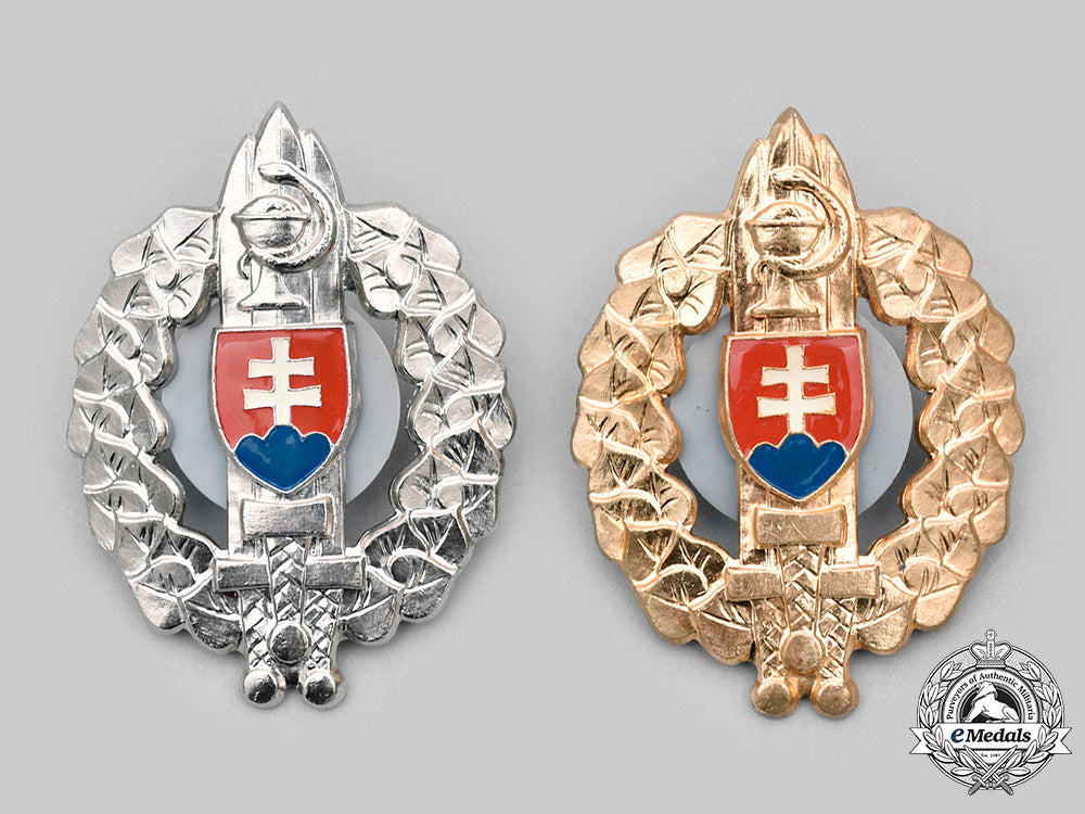 slovakia,_republic._two_army_of_the_slovak_republic_pyrotechnic_cap_badges_c20315_mnc4220_1_1_1_1_1_1_1_1