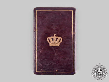 mecklenburg-_schwerin,_grand_duchy._a_friedrich_franz_ii_bronze_merit_medal,_with_case,_by_kullrich,_c.1900_c20317_emd1827