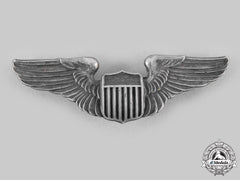 United States. An Army Air Forces Pilot Badge, C.1941