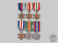 United Kingdom. A Lot Of Six Second War Medals