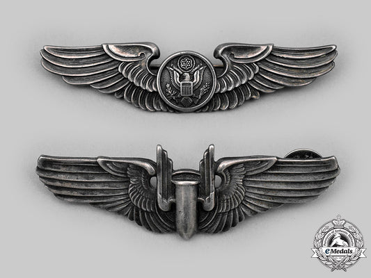 united_states._a_set_of_usaaf_air_gunners_badge_and_aircrew_badge,_c.1945_c20354_mnc8417_1_1_1_1