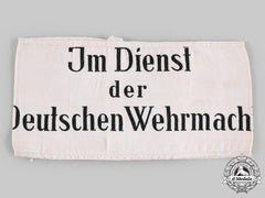 Germany, Wehrmacht. A Civilian Auxiliary Armband