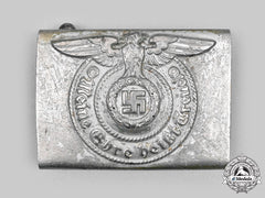 Germany, Ss. An Em/Nco's Belt Buckle By "Rzm 155/43 Ss" (Assmann)