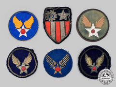 United States. A China Burma India Sleeve And Group Of Air Force Sleeve Insignias