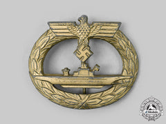 Germany, Kriegsmarine. A Submarine War Badge, By E. Ferd. Wiedmann