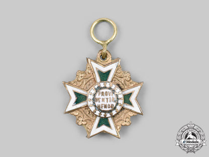saxony,_kingdom._an_order_of_the_rue_crown,_miniature,_c.1900_c20377_mnc1001_1