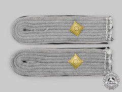 Germany, Ss. A Set Of Reichsführer-Ss Personal Staff Obersturmführer Shoulder Boards