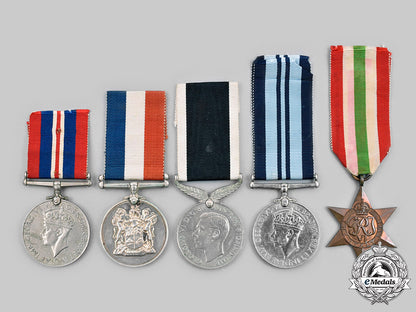 united_kingdom._a_second_war_lot_of_five_awards_c20437_mnc4617