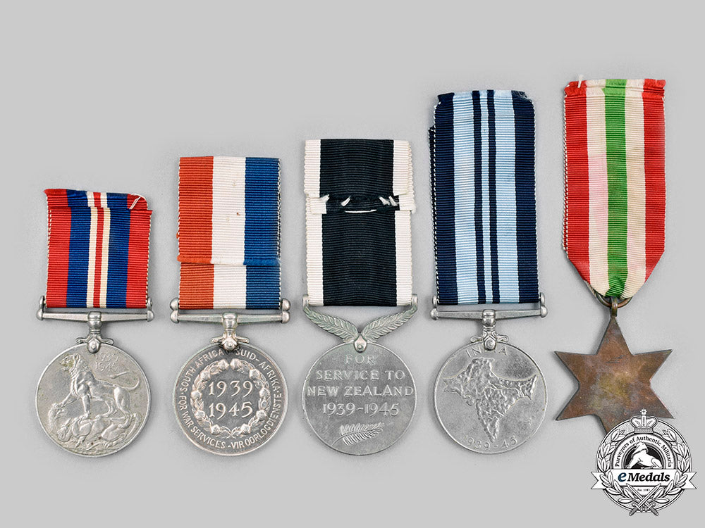 united_kingdom._a_second_war_lot_of_five_awards_c20438_mnc4620