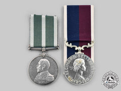 United Kingdom. Two Service Decorations